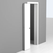 Load image into Gallery viewer, compack folding door hardware on white door