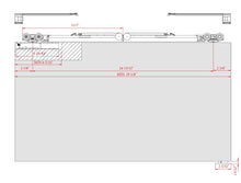 Load image into Gallery viewer, Evolution Fluid - The Invisible Bracket Sliding System. Made in Italy