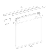Load image into Gallery viewer, Evolution Fluid - The Invisible Bracket Sliding System. Made in Italy