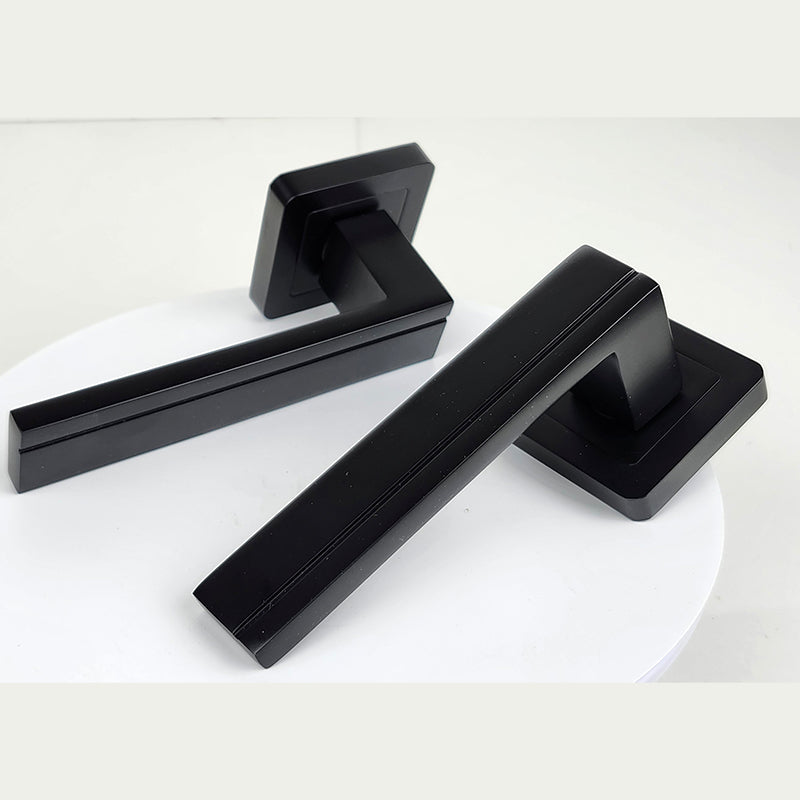 rila 0813 Velora Black - Italian Door Handle for Magnetic Lock – Milcasa Store
