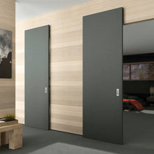 Load image into Gallery viewer, Magic 2 - Wall Mount Concealed Sliding System for Wood Doors. Made in Italy.