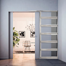 Load image into Gallery viewer, steel single pocket door frame system