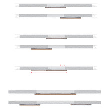 Load image into Gallery viewer, Magic 2 - Wall Mount Concealed Sliding System for Wood Doors. Made in Italy.