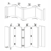 Load image into Gallery viewer, accordion doors