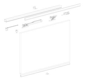 Eclettica Fluid -  A Recessed Sliding System for Wooden Doors