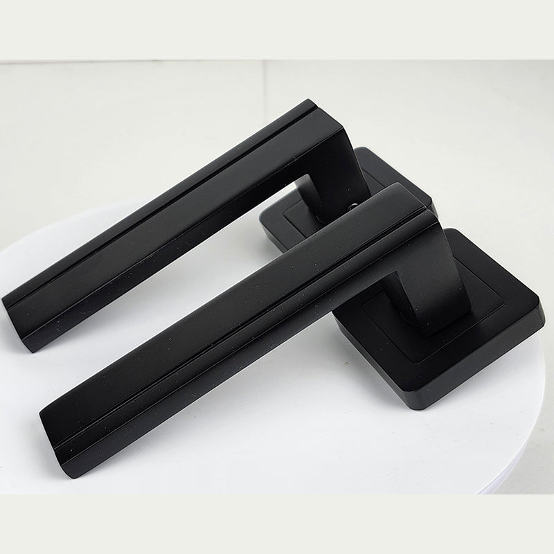 rila 0813 Velora Black - Italian Door Handle for Magnetic Lock – Milcasa Store