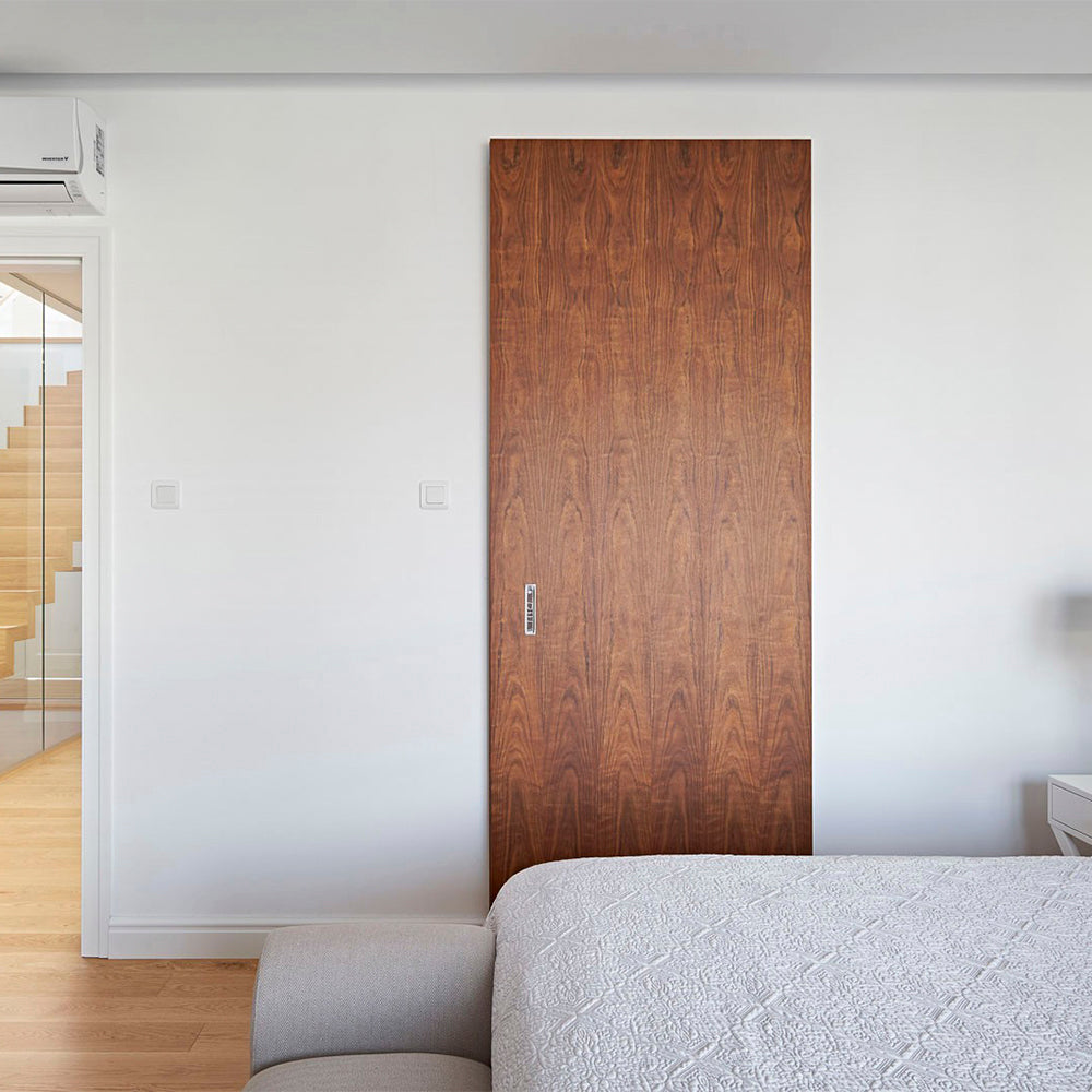 Magic 2 - Wall Mount Concealed Sliding System for Wood Doors. Made in Italy.