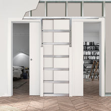 Load image into Gallery viewer, Eclisse - Steel Single Pocket Door Frame System