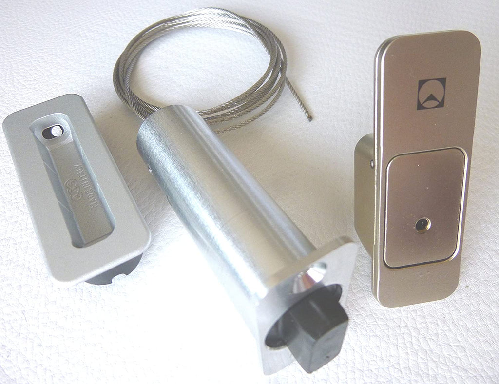 Push&Go Evo - Magnetic Unlocking System for double doors. Made in Italy.