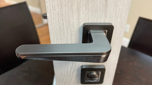 NQ Dark - European Door Handle for Magnetic Latch