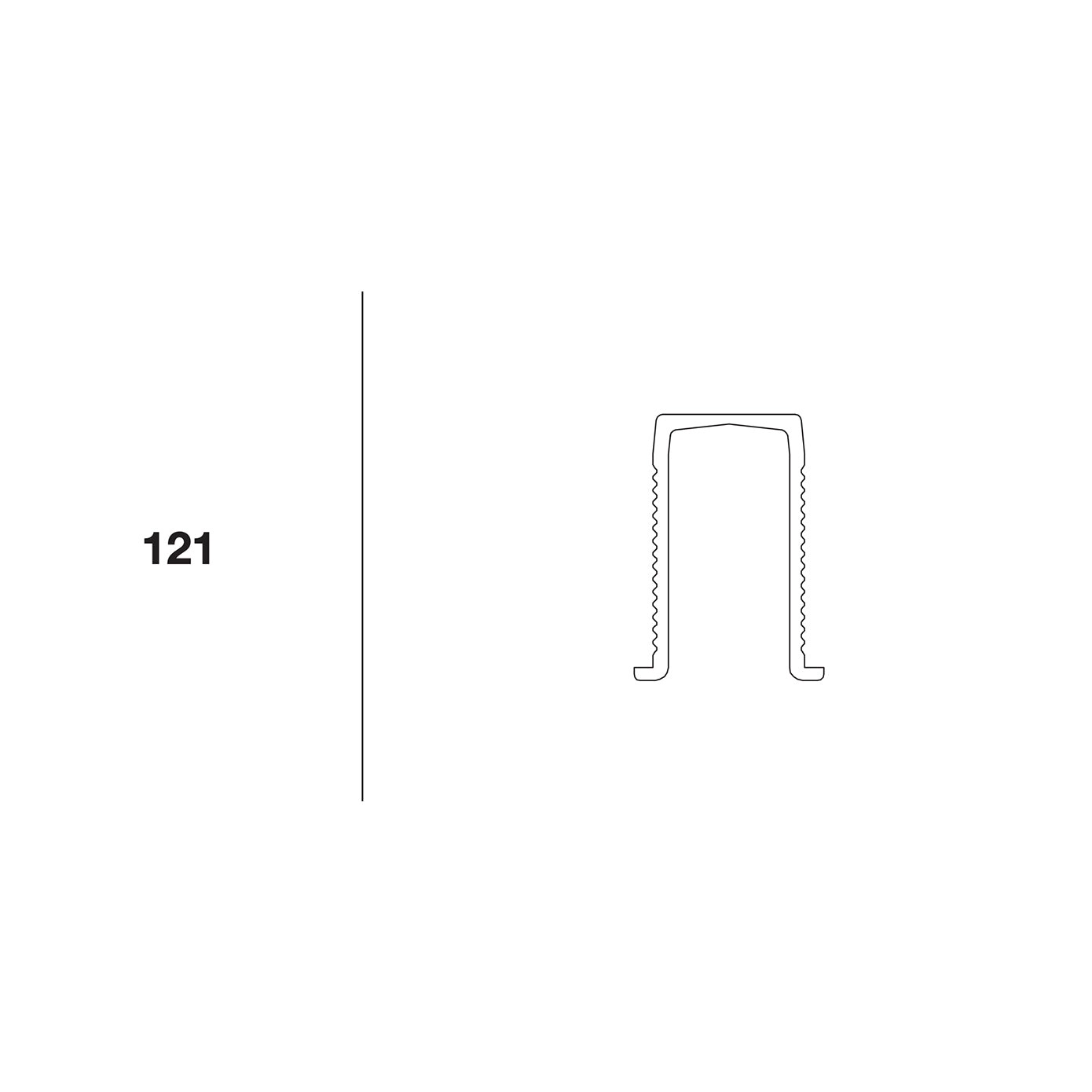 Bottom Guide Track Magic2 Bottom Guide Track for Wooden Door