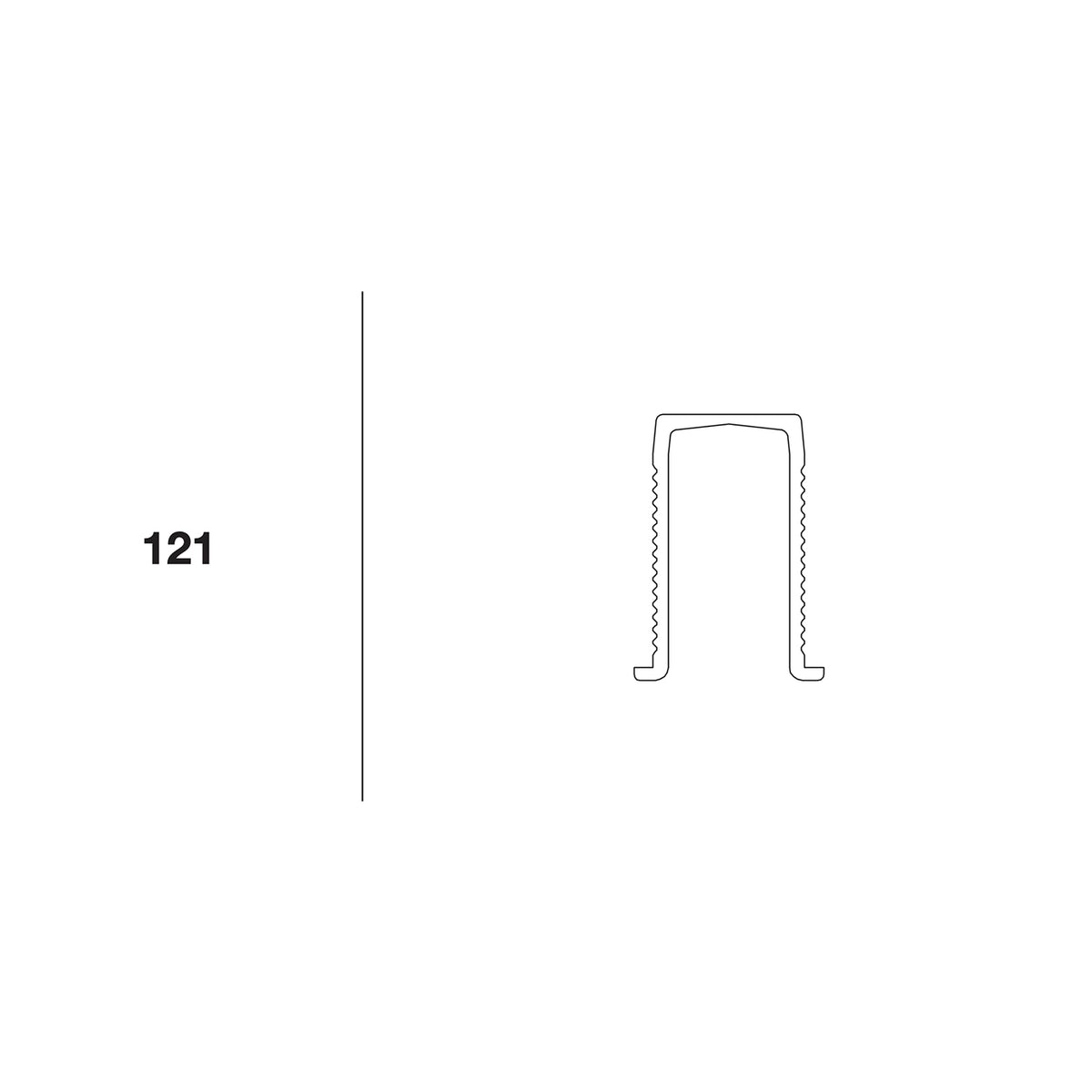 Bottom Guide Track Magic2 Bottom Guide Track for Wooden Door