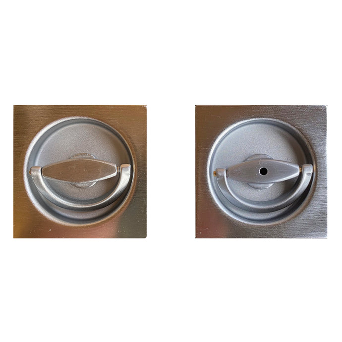 AGB Kit Duetto square handles diameter 48 mm 1 7/8