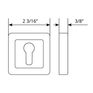 NQ Light  - Key Echelon for Cylinder Lock (Set of 2)