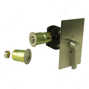 INOX(TM) Privacy Lock for Sliding Barn Door