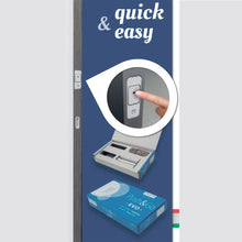 Load image into Gallery viewer, Push&amp;Go Evo - Magnetic Unlocking System for double doors. Made in Italy.